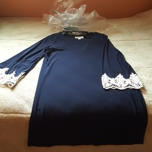 Sexy Navy Blue Dress